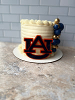 Auburn University Cake Charm – War Eagle Party Decor