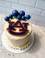 Auburn University Cake Charm – War Eagle Party Decor