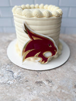 Texas State University -  Acrylic Cake Toppers