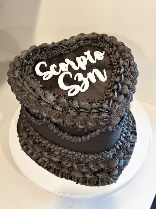 Zodiac acrylic cake topper Charm - personalized cake sign for Birthday - Weddings- Anniversary - Shower party- szn or club