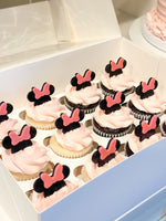 Mouse black and Pink themed acrylic cake topper - Charm - stylish cake sign for birthday bachelorette girl party celebration cupcake