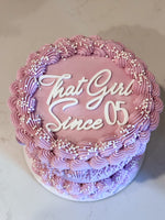That Girl Since custom acrylic cake topper Charm - personalized cake sign for Birthday - Weddings- Anniversary - Shower party bachelorette