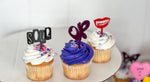 Olivia Rodrigo Guts tour themed acrylic cupcake toppers - Charm - party celebration favors | 8 pack- different toppers