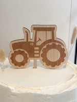 Tractor birthday wooden natural baby adult Birthday - farm| southern | outdoor- baby shower party