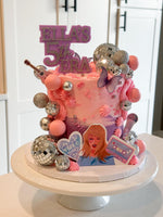 Taylor Swift Eras tour themed acrylic cake toppers - Charm - swifty party birthday celebration *TOPPER ONLY*