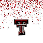 Texas Tech college university themed acrylic cake topper - Charm - stylish cake sign logo | birthday party celebration graduation