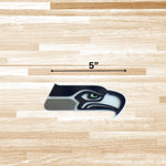 NFL football themed acrylic cake topper - Charm - stylish cake sign logo | birthday party celebration Seattle | WA Seahawks