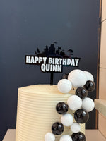 Fortnite double layer acrylic cake topper or Charm - stylish cake sign for kids boys Birthday - video gamer | gamer